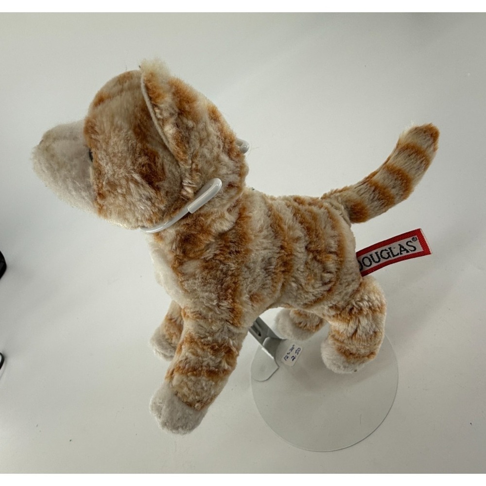 Douglas Orange Tabby Cat Plush Striped Kitten Stuffed Animal Soft Toy Small